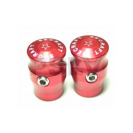 CAP-NO   Transmitter Switch Cap Red Normal (2Pcs)